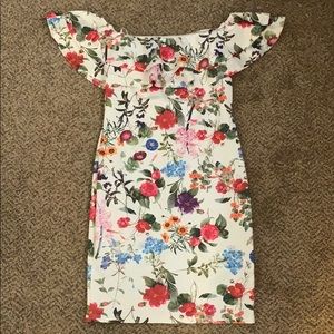 Dress with flowers